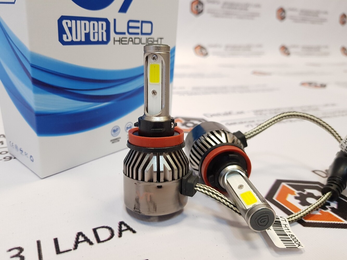 Светодиодные лампы SUPER LED С9 H11 36W/6000LM
