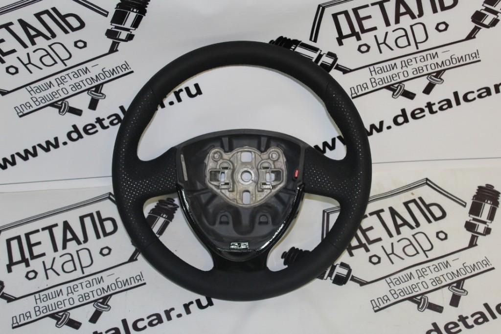 Рулевое колесо (руль) ПРИОРА SE нового образца трехспицевый в коже для Lada Priora 2