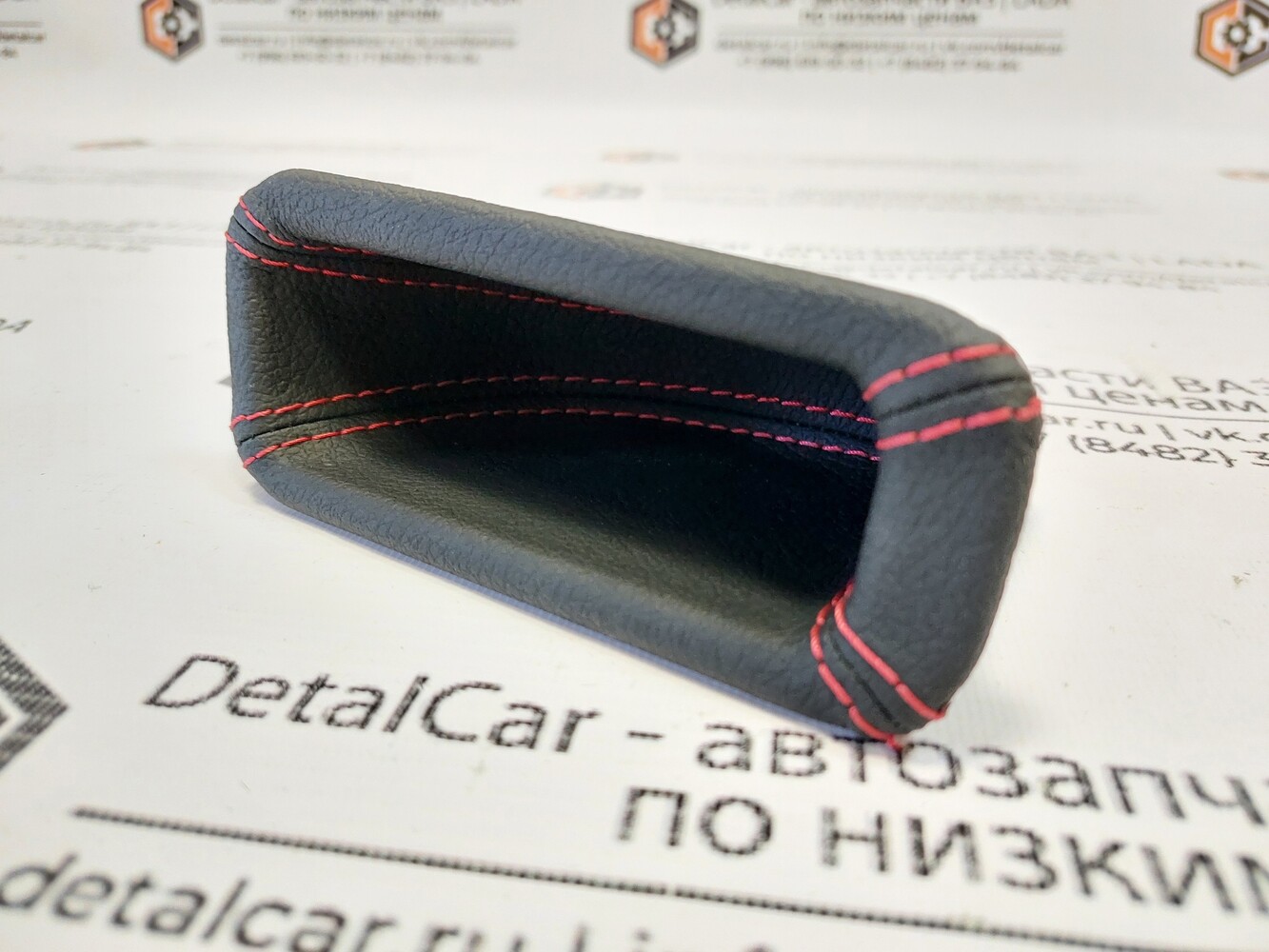 Ручка водителя (стаканчик, карман водительской двери) обтянутый кожей Калина 2, Гранта
