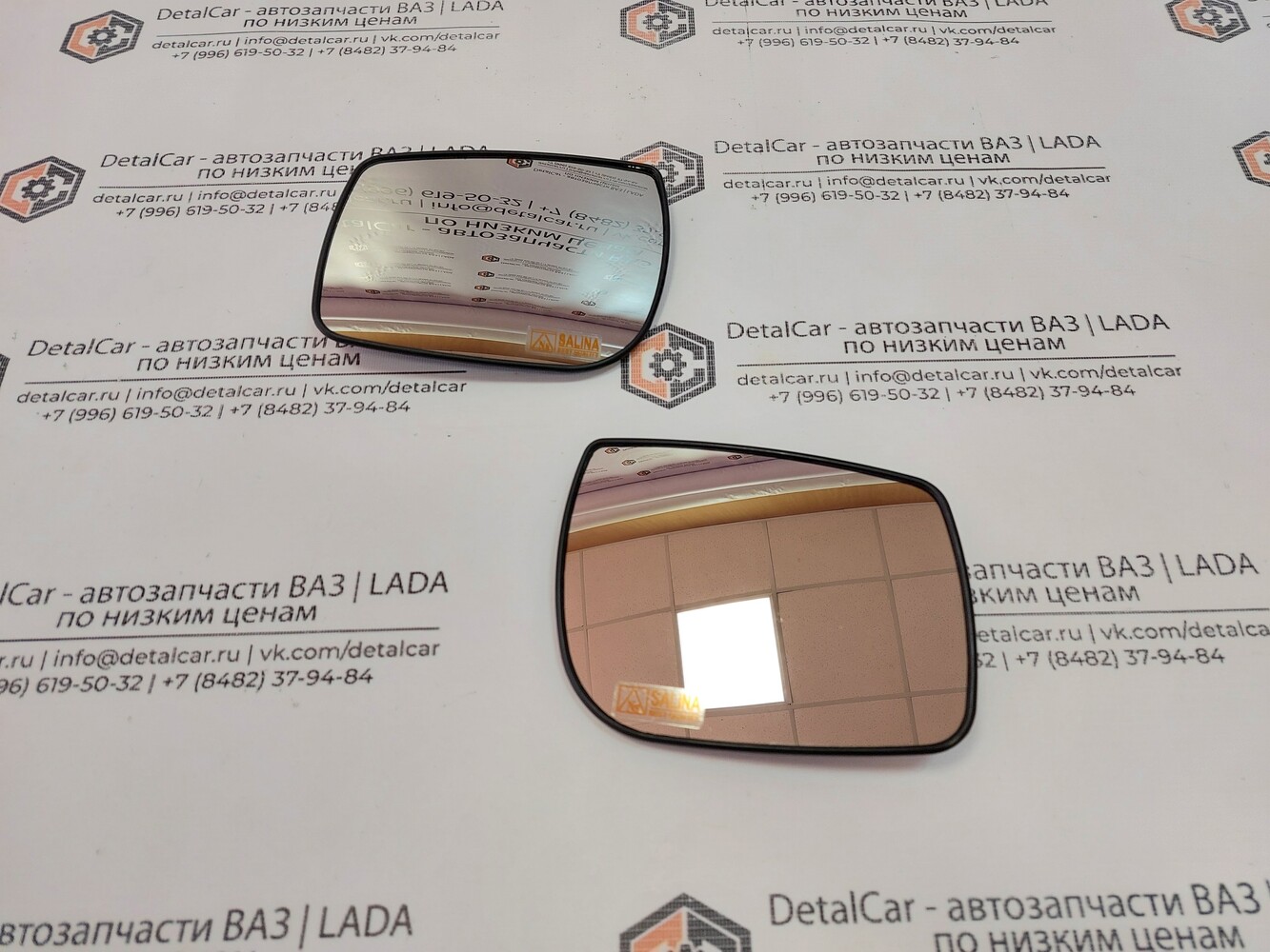 Комплект зеркальных элементов LADA GRANTA хром с обогревом