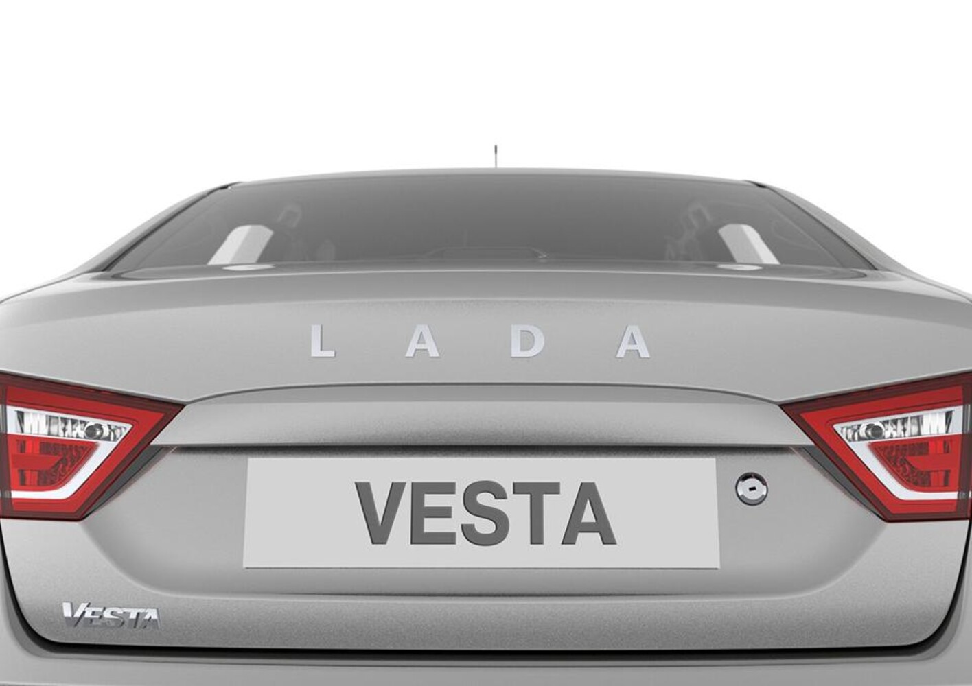 Эмблема большая "LADA" на багажник VESTA, PRIORA, Niva Urban
