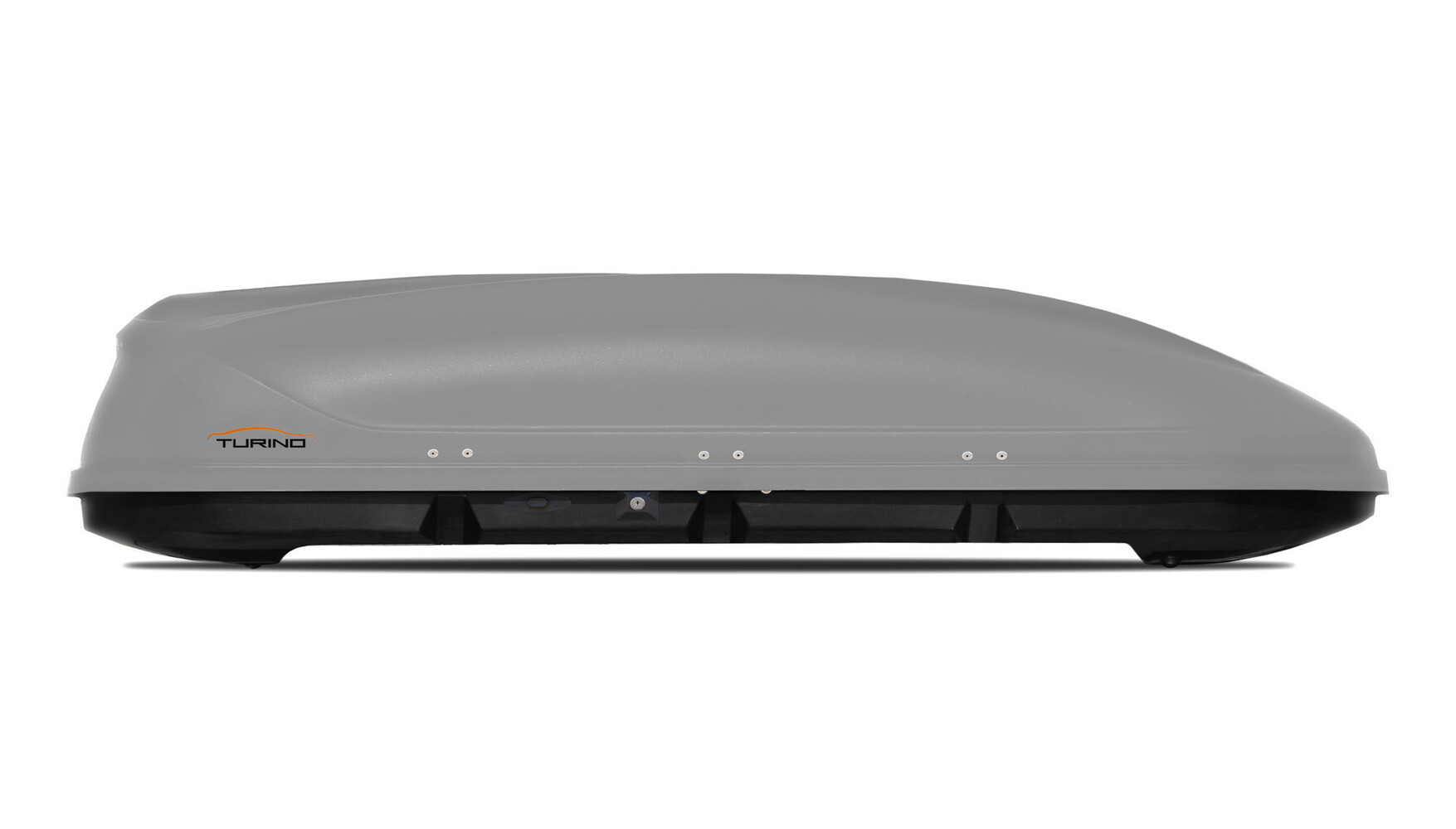 Автобокс на крышу Серый Turino Sport (480 л) Аэродинамический